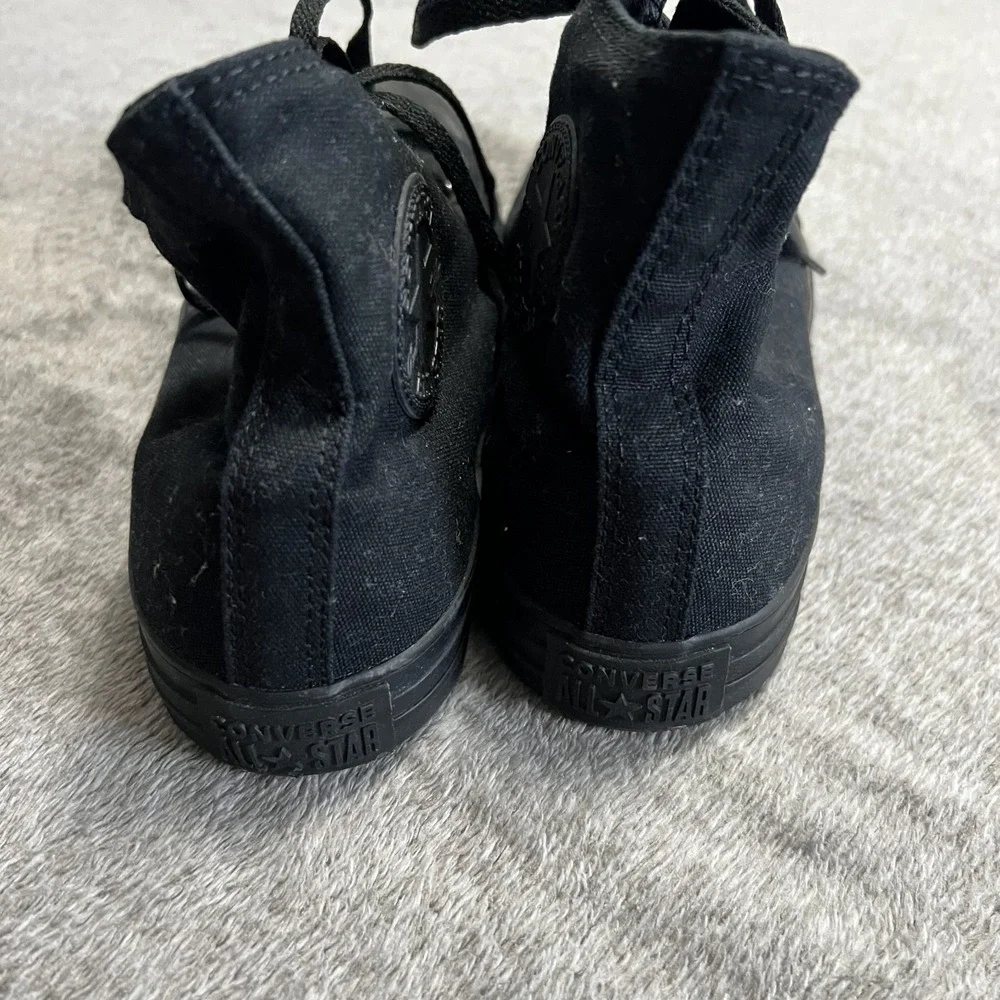 Unisex CONVERSE Chuck Taylor ALL STAR HIGH TOP MONOCHROME BLACK (M3310) Men's 9